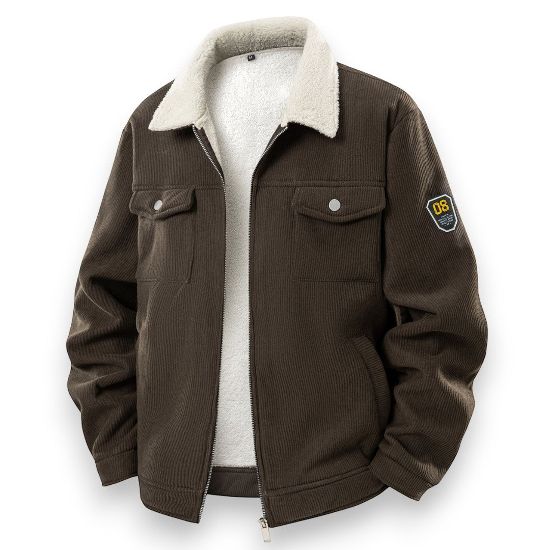 SaintGarnier™ | Corduroy Teddy Jacket