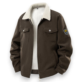 SaintGarnier™ | Corduroy Teddy Jacket