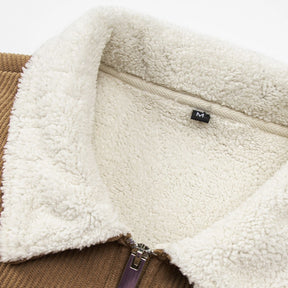 SaintGarnier™ | Corduroy Teddy Jacket