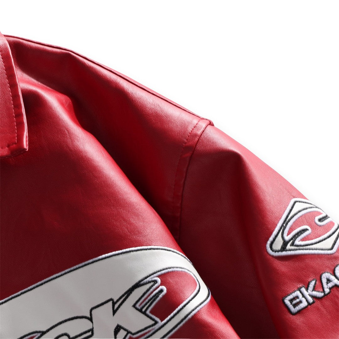 SaintGarnier™ | Daytona Speed Leather Jacket