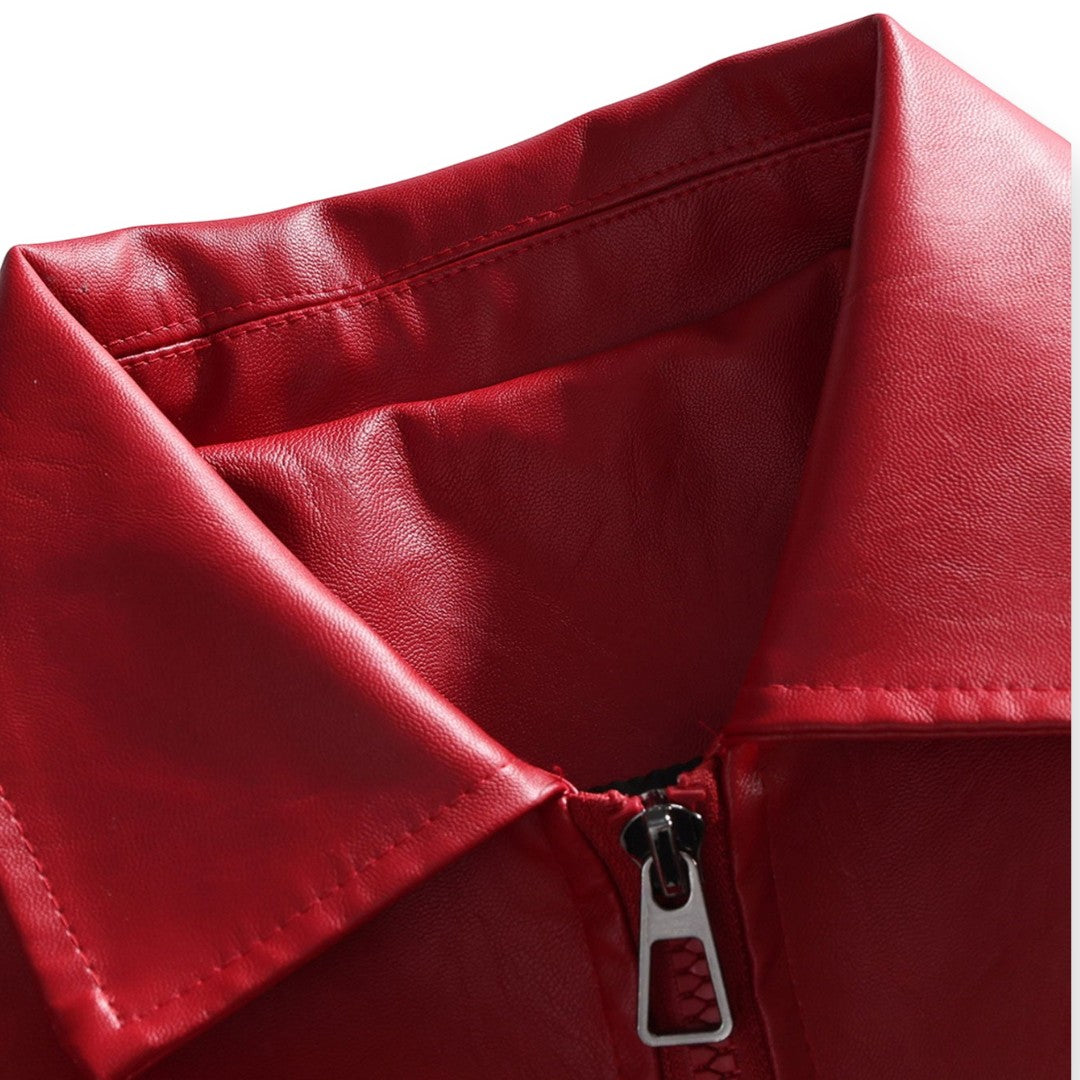 SaintGarnier™ | Daytona Speed Leather Jacket