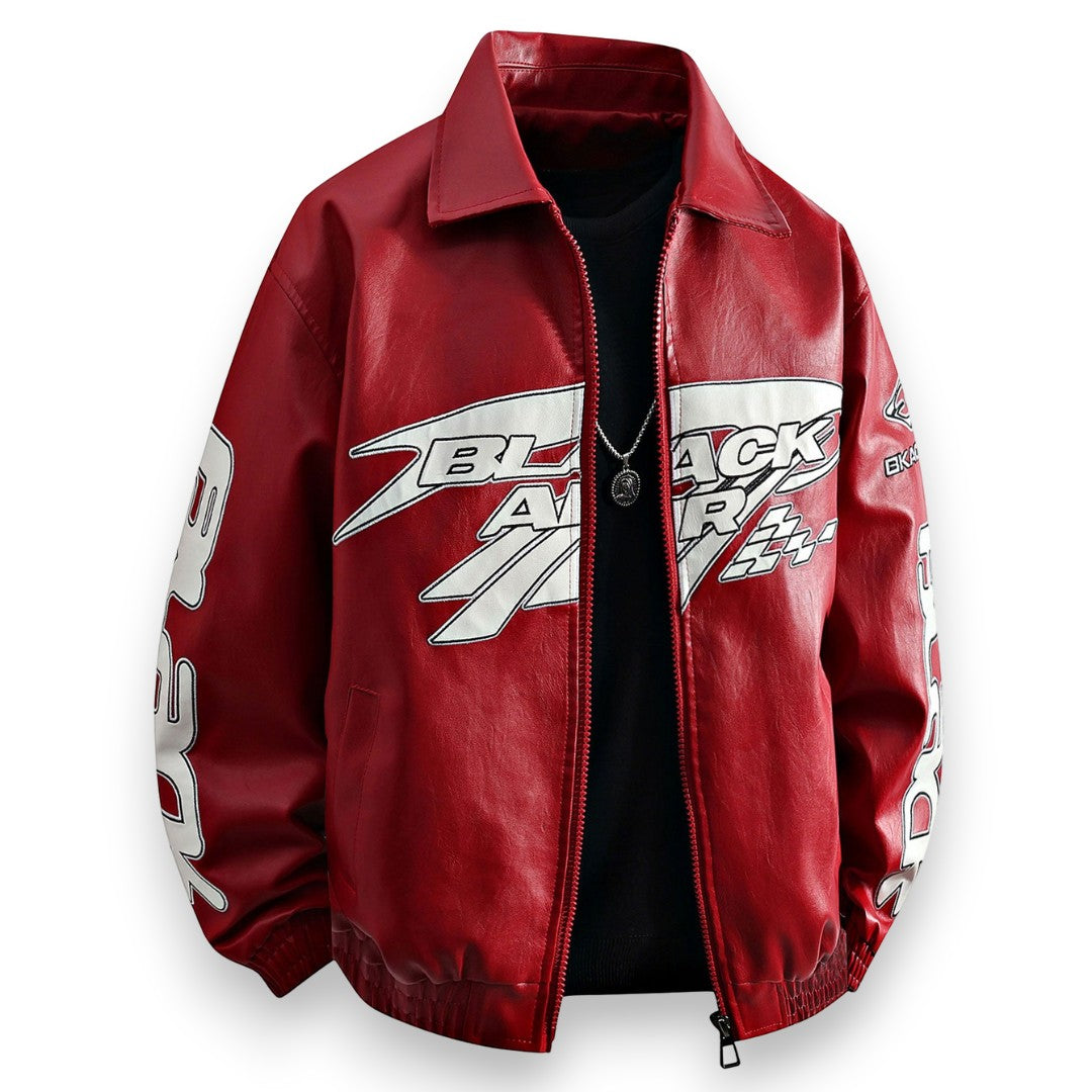 SaintGarnier™ | Daytona Speed Leather Jacket