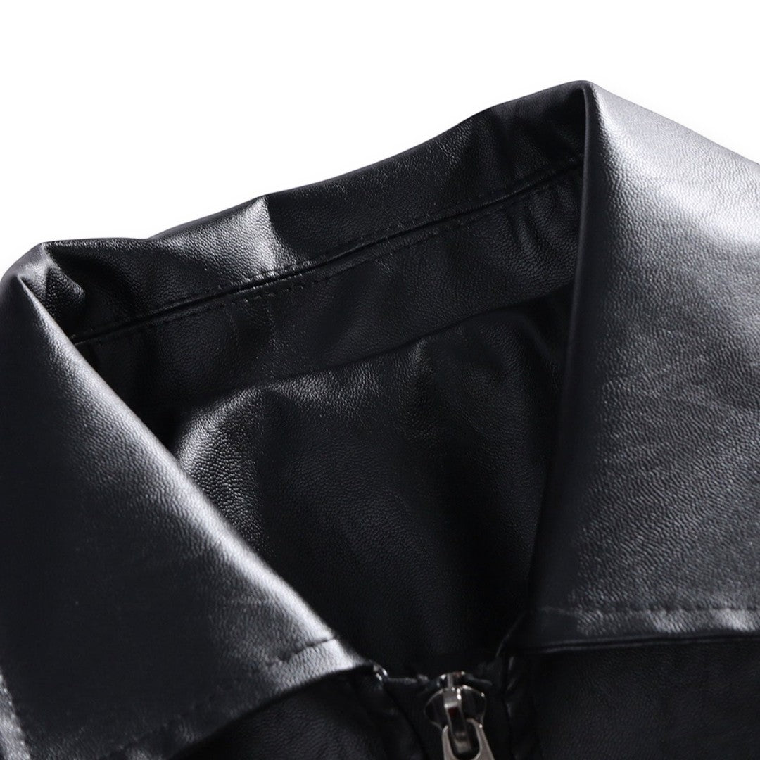 SaintGarnier™ | Daytona Speed Leather Jacket