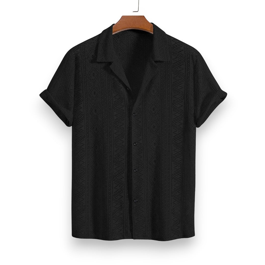 SaintGarnier™ | Earth Tone Summer Set – Relaxed Shirt & Pants