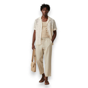 SaintGarnier™ | Earth Tone Summer Set – Relaxed Shirt & Pants