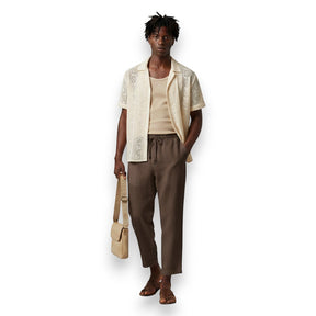 SaintGarnier™ | Earth Tone Summer Set – Relaxed Shirt & Pants