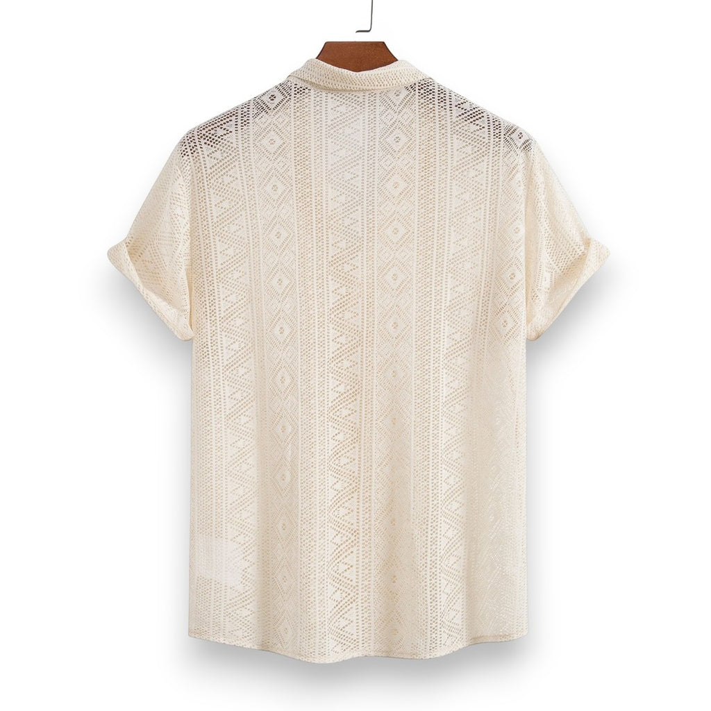 SaintGarnier™ | Earth Tone Summer Set – Relaxed Shirt & Pants