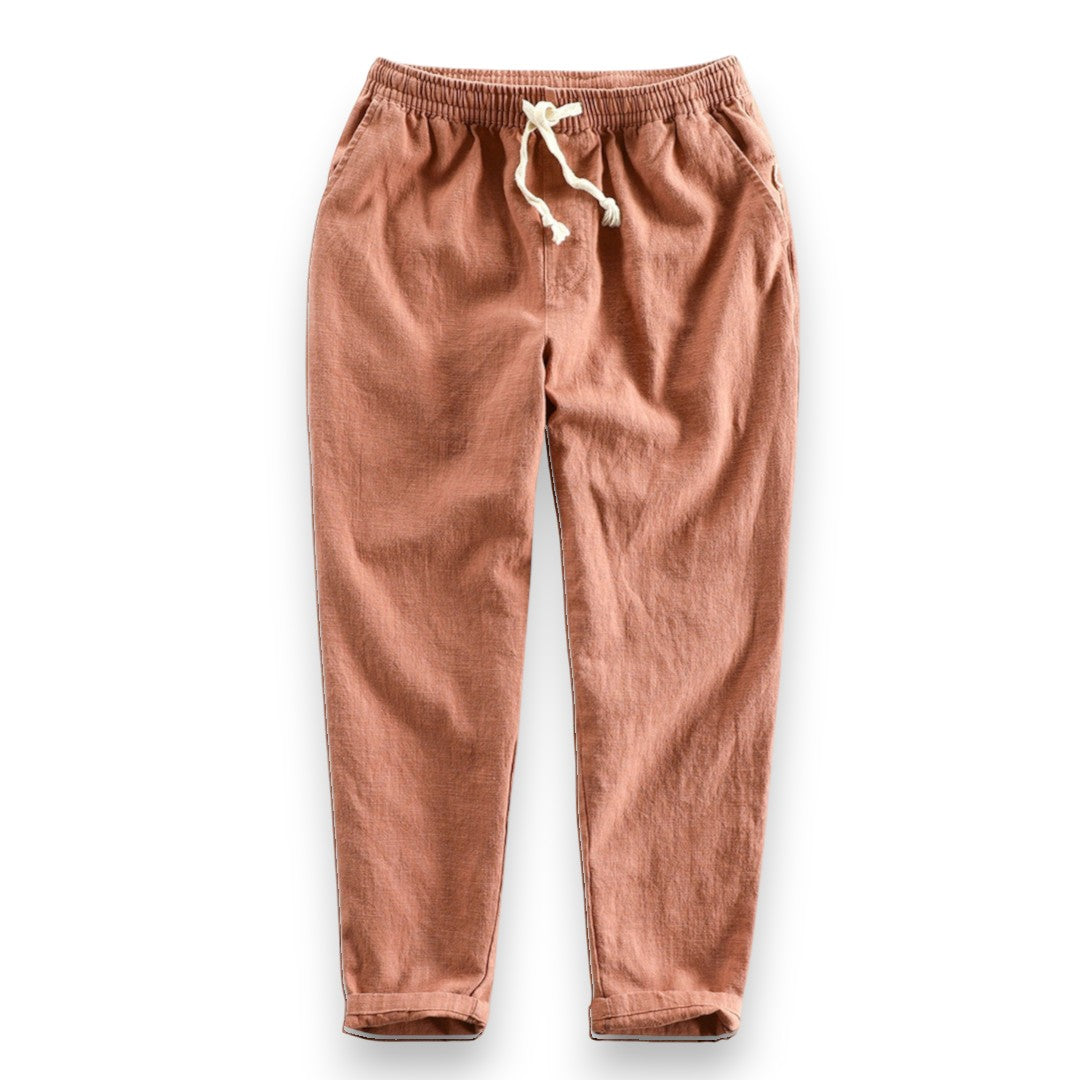 SaintGarnier™ | Earth Tone Summer Set – Relaxed Shirt & Pants