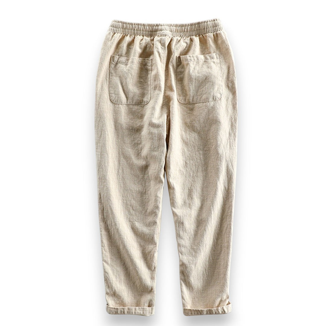 SaintGarnier™ | Earth Tone Summer Set – Relaxed Shirt & Pants