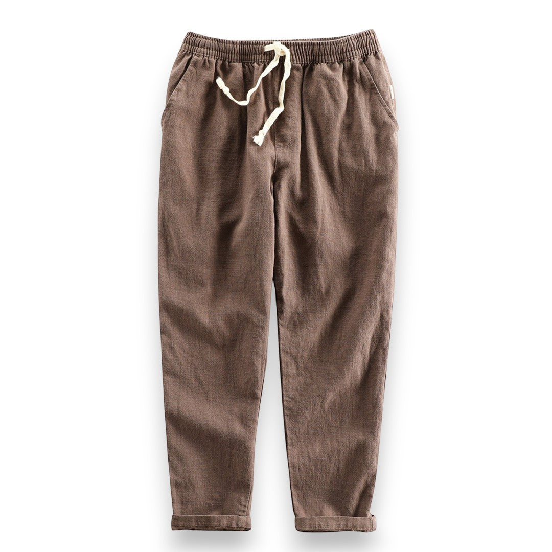 SaintGarnier™ | Earth Tone Summer Set – Relaxed Shirt & Pants