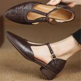 SaintGarnier™ | Elena Leatherlook Shoes