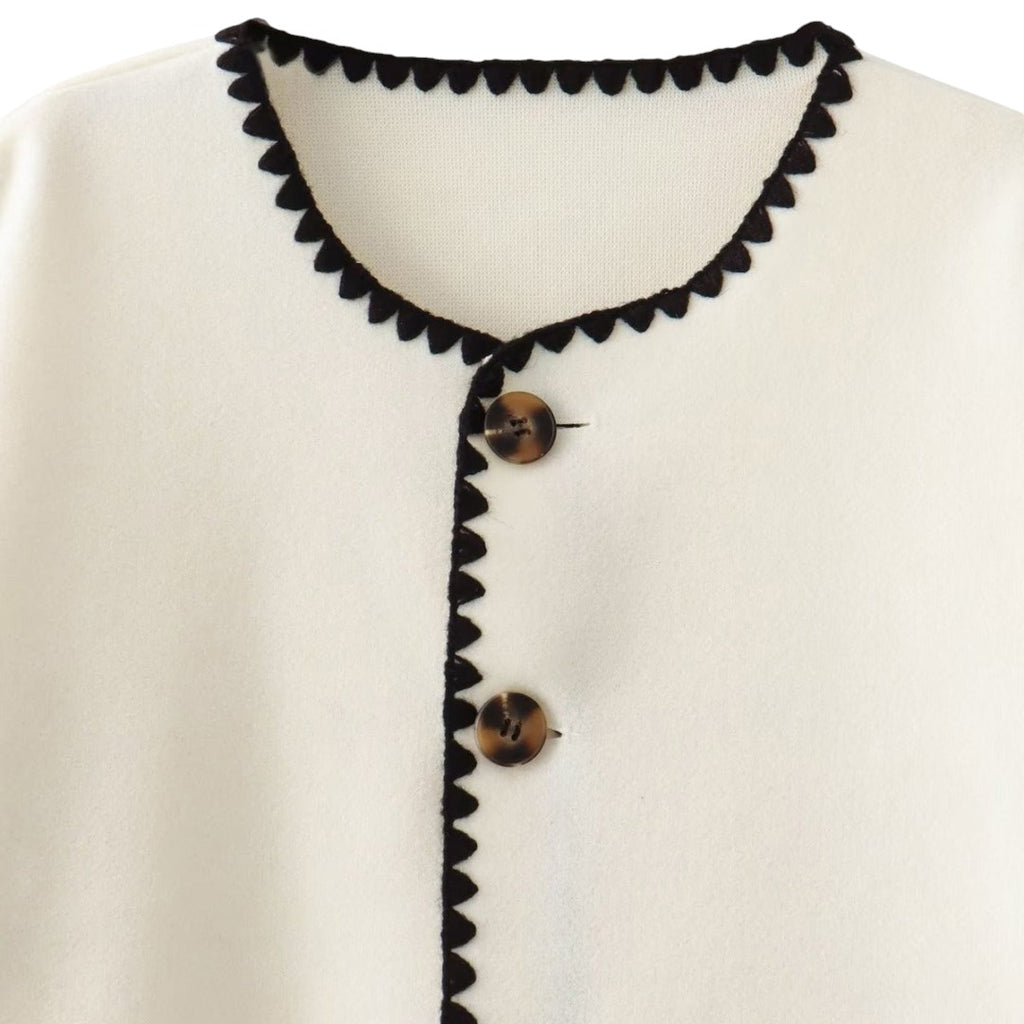 SaintGarnier™ | Élise Tweed Cardigan