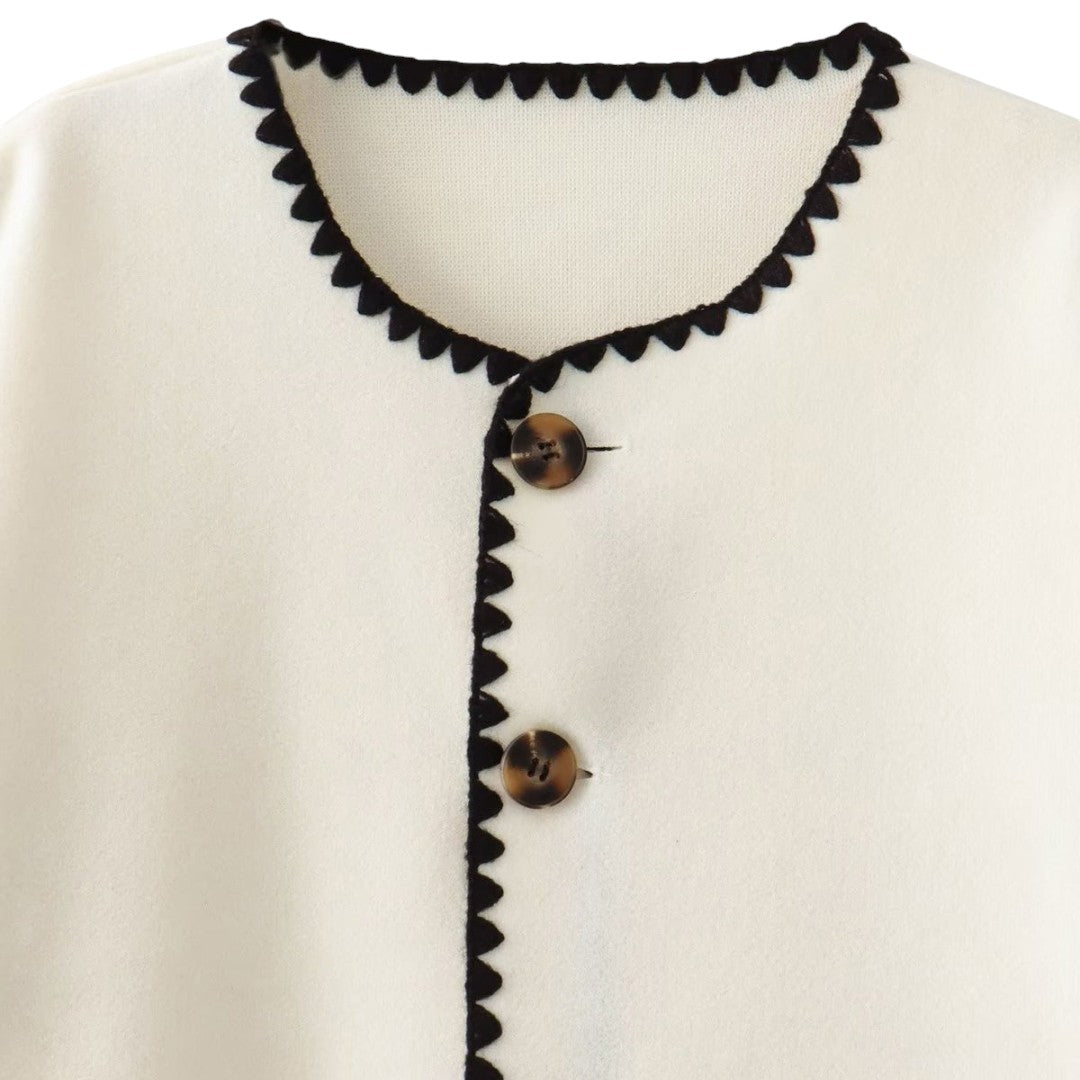 SaintGarnier™ | Élise Tweed Cardigan