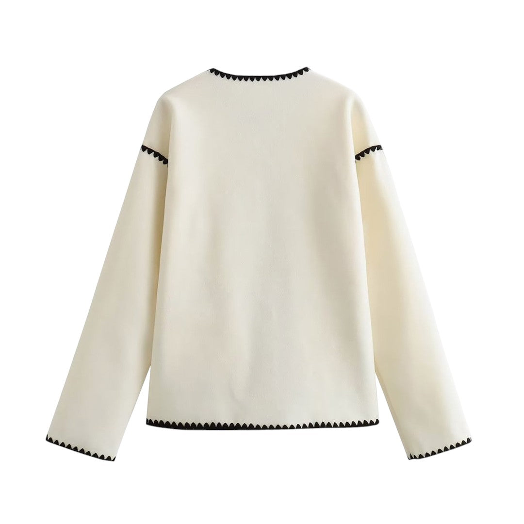 SaintGarnier™ | Élise Tweed Cardigan