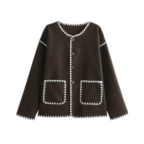 SaintGarnier™ | Élise Tweed Cardigan