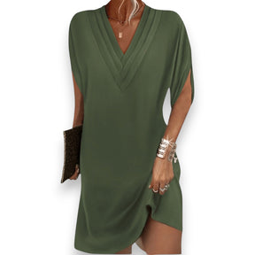 SaintGarnier™ | Élise V-Neck Dress