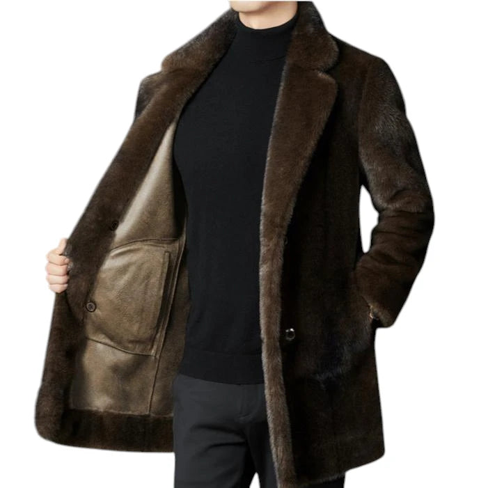 SaintGarnier™ | Éloi Faux Fur Coat