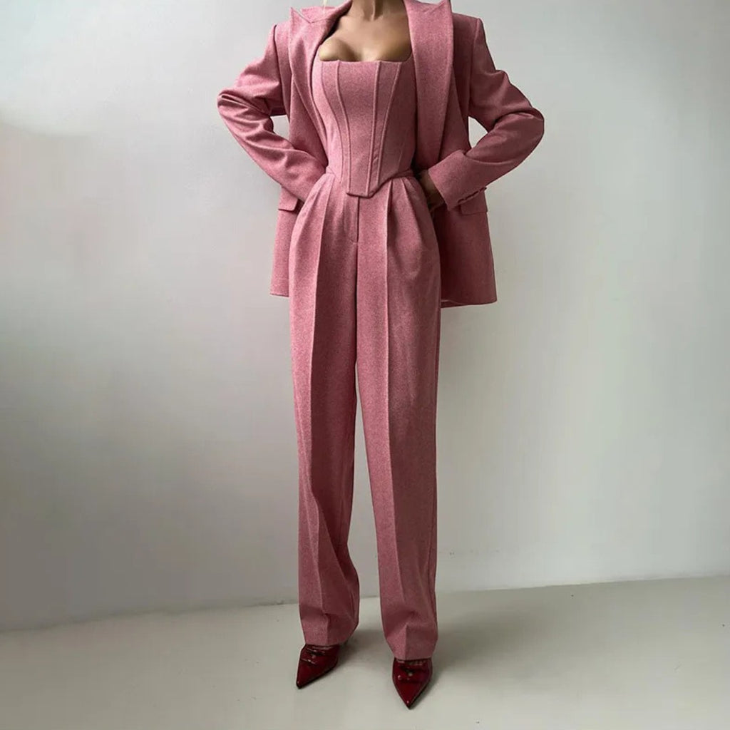 SaintGarnier™ | Étoile Power Suit Set – Bold Elegance