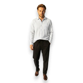 SaintGarnier™ | Executive Linen Set – Long-Sleeve Shirt & Pants