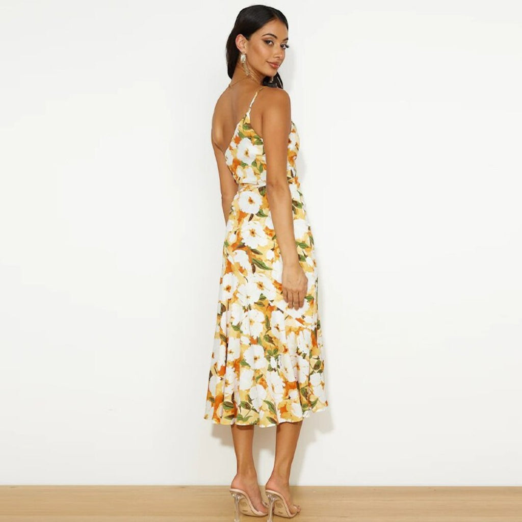 SaintGarnier™ | Fiore Floral Midi Dress