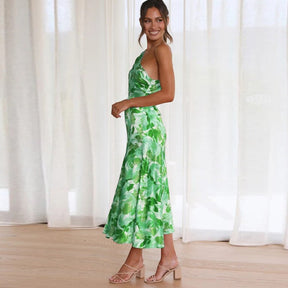 SaintGarnier™ | Fiore Floral Midi Dress