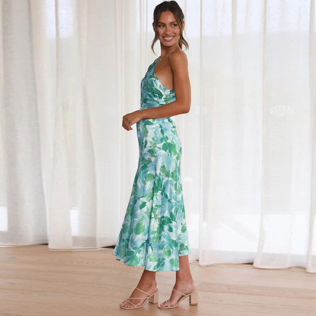 SaintGarnier™ | Fiore Floral Midi Dress