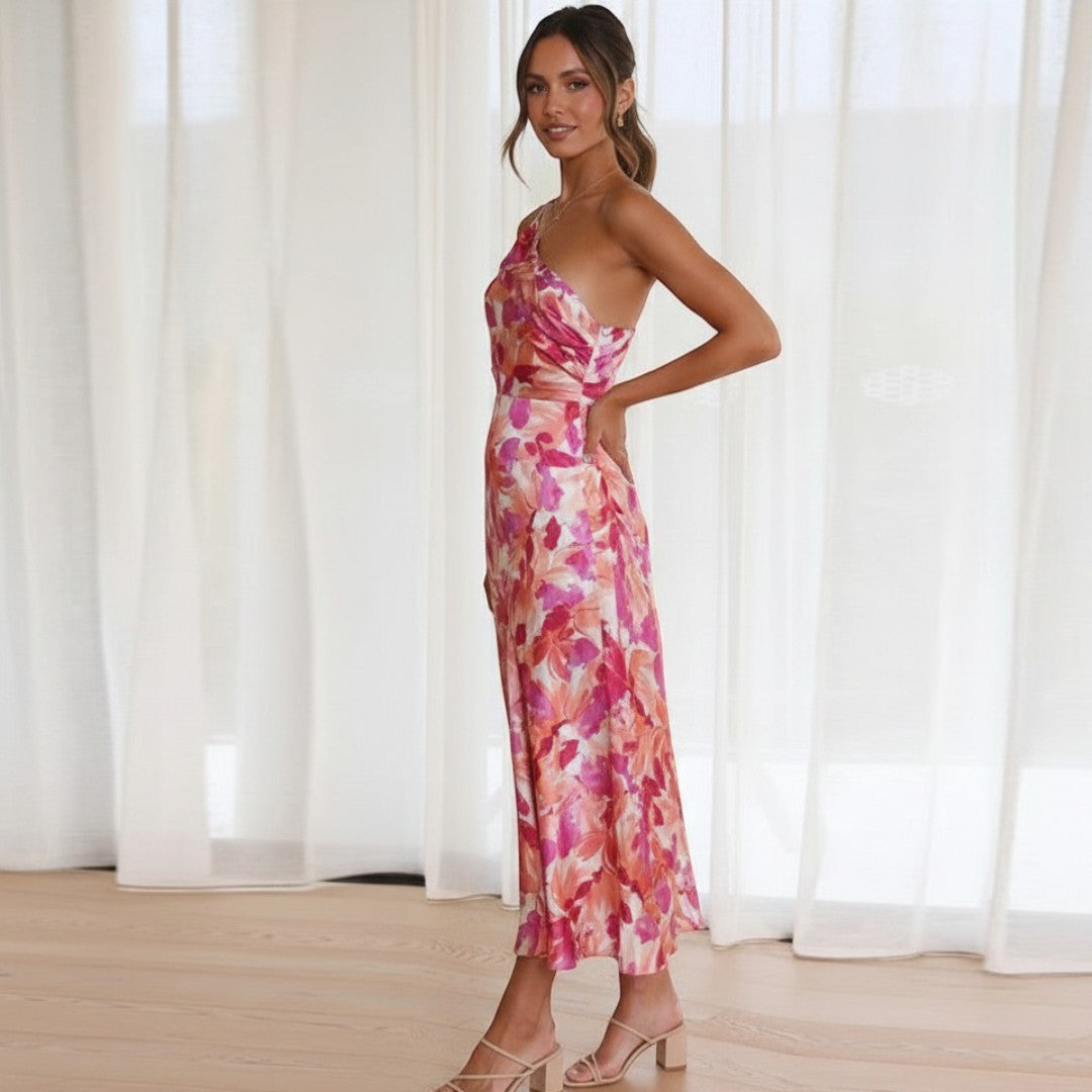 SaintGarnier™ | Fiore Floral Midi Dress