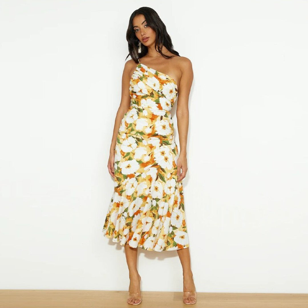 SaintGarnier™ | Fiore Floral Midi Dress