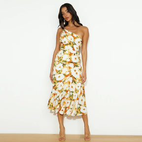 SaintGarnier™ | Fiore Floral Midi Dress