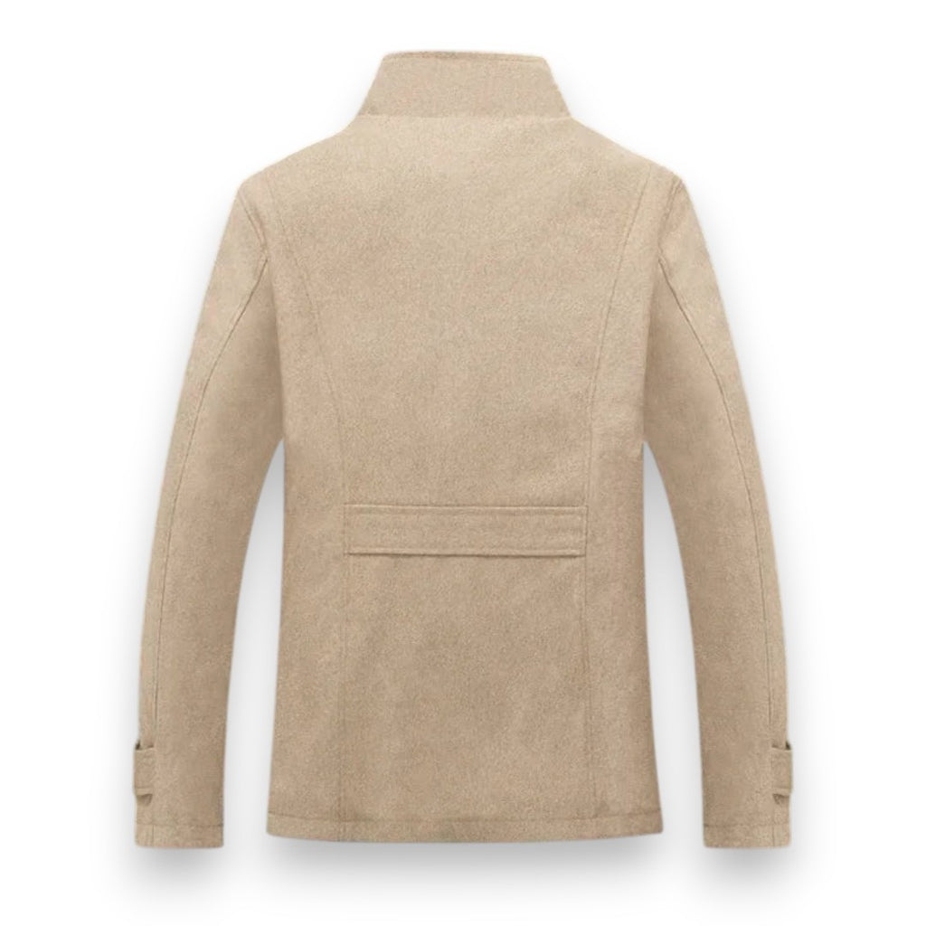 SaintGarnier™ | Fleece-Lined Wool Jacket