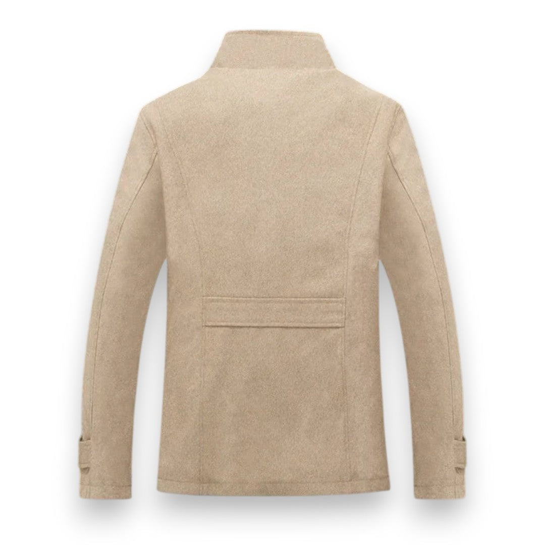 SaintGarnier™ | Fleece-Lined Wool Jacket