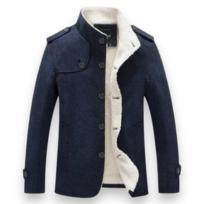 SaintGarnier™ | Fleece-Lined Wool Jacket