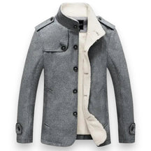 SaintGarnier™ | Fleece-Lined Wool Jacket