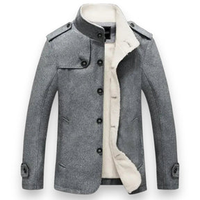 SaintGarnier™ | Fleece-Lined Wool Jacket