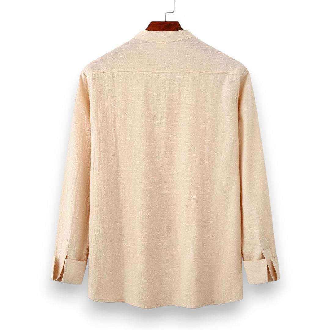 SaintGarnier™ | Golden Horizon Set – Long-Sleeve Shirt & Pants