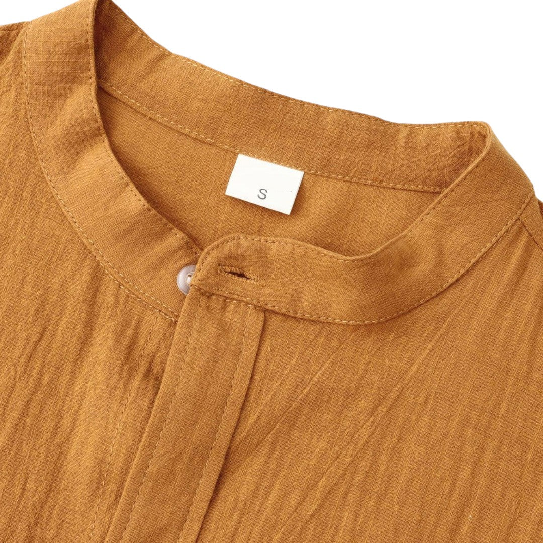 SaintGarnier™ | Golden Horizon Set – Long-Sleeve Shirt & Pants