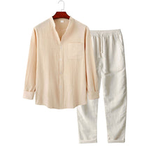 SaintGarnier™ | Golden Horizon Set – Long-Sleeve Shirt & Pants