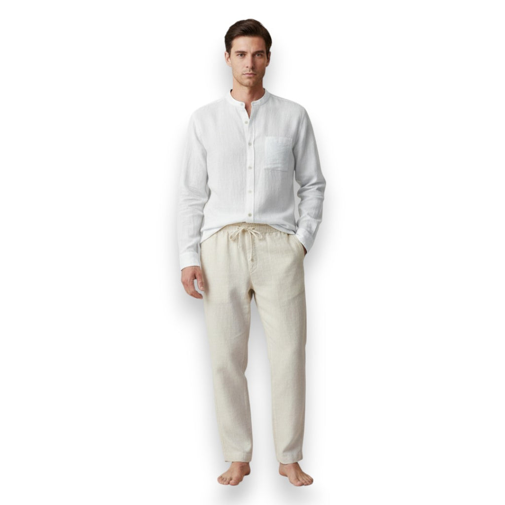 SaintGarnier™ | Golden Horizon Set – Long-Sleeve Shirt & Pants