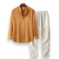 SaintGarnier™ | Golden Horizon Set – Long-Sleeve Shirt & Pants