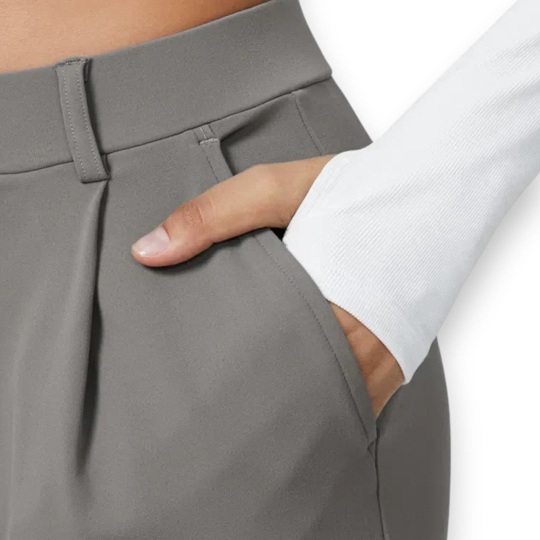 SaintGarnier™ | High-Waist Elegance Pants