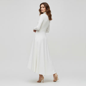 SaintGarnier™ | Ivory Grace Dress