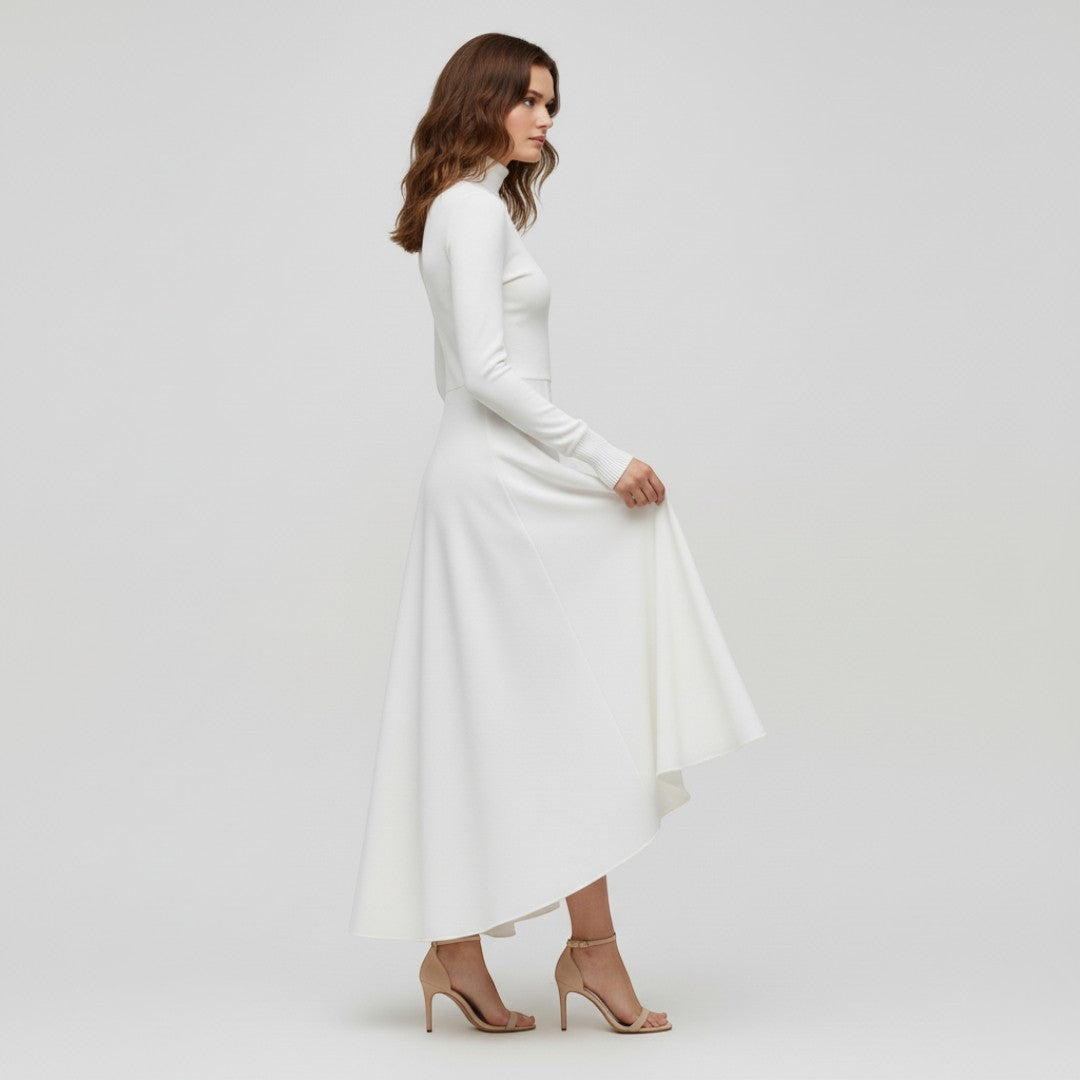 SaintGarnier™ | Ivory Grace Dress