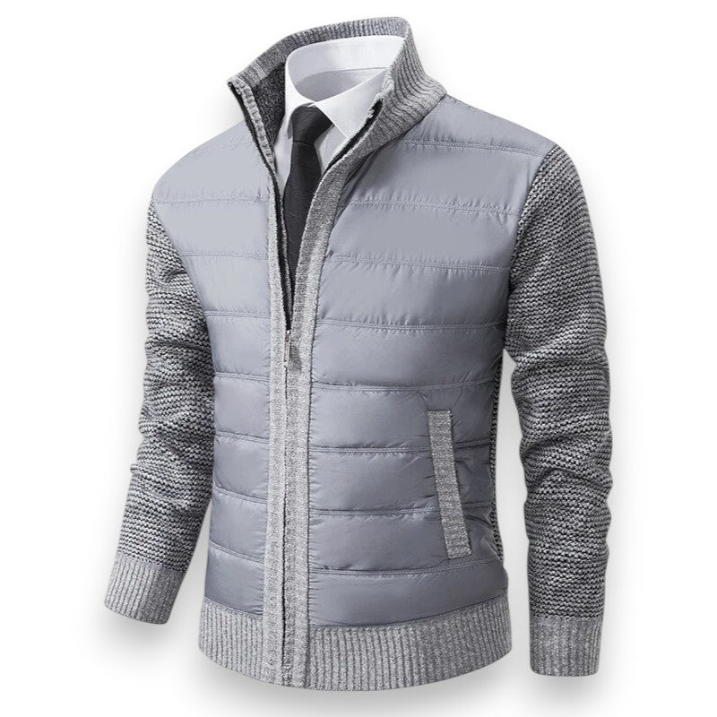 SaintGarnier™ | Knitted Sleeve Puffer Jacket