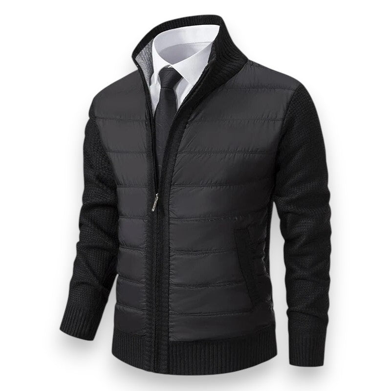 SaintGarnier™ | Knitted Sleeve Puffer Jacket