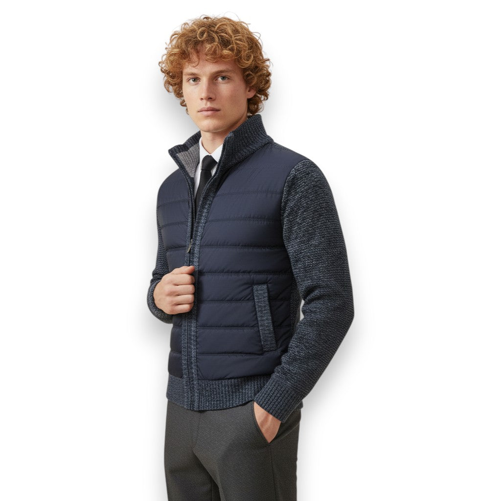 SaintGarnier™ | Knitted Sleeve Puffer Jacket