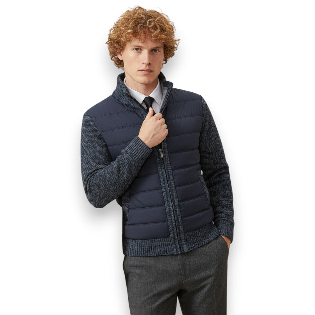 SaintGarnier™ | Knitted Sleeve Puffer Jacket