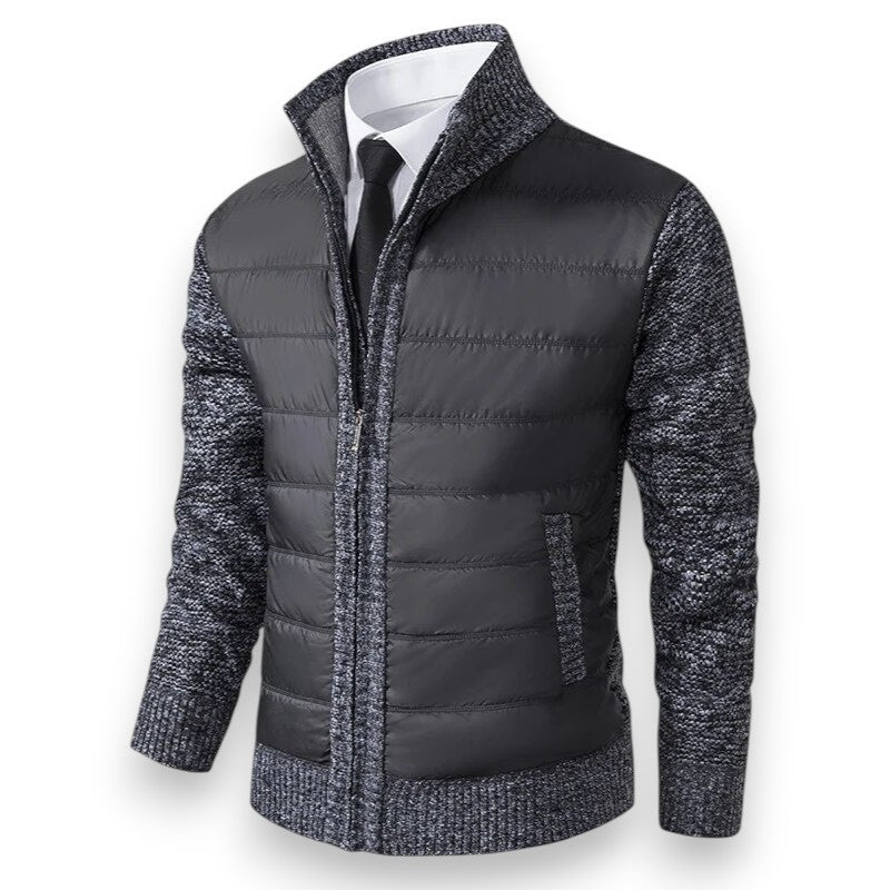 SaintGarnier™ | Knitted Sleeve Puffer Jacket