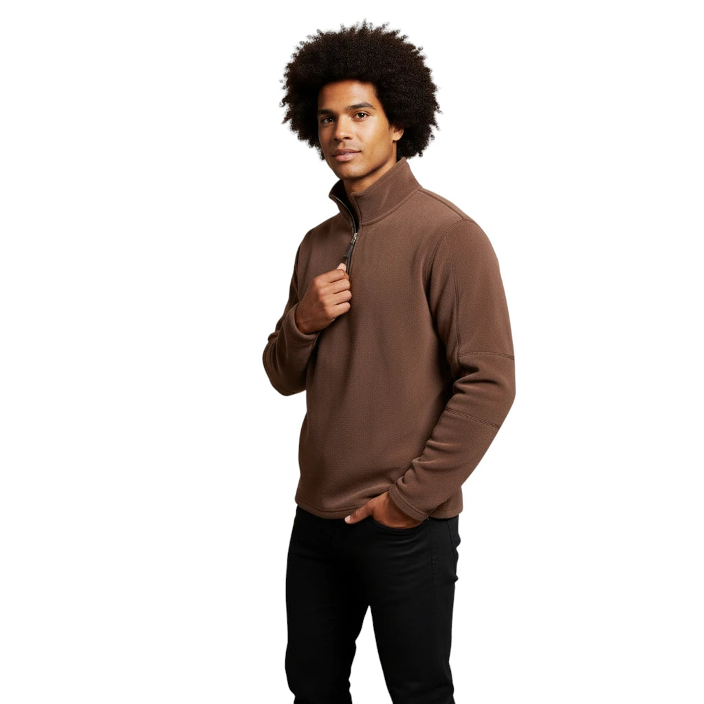 SaintGarnier™ | Laurent Quarter-Zip Fleece