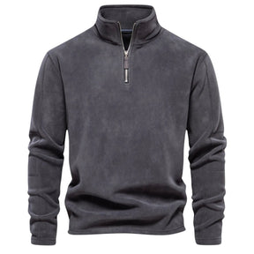 SaintGarnier™ | Laurent Quarter-Zip Fleece