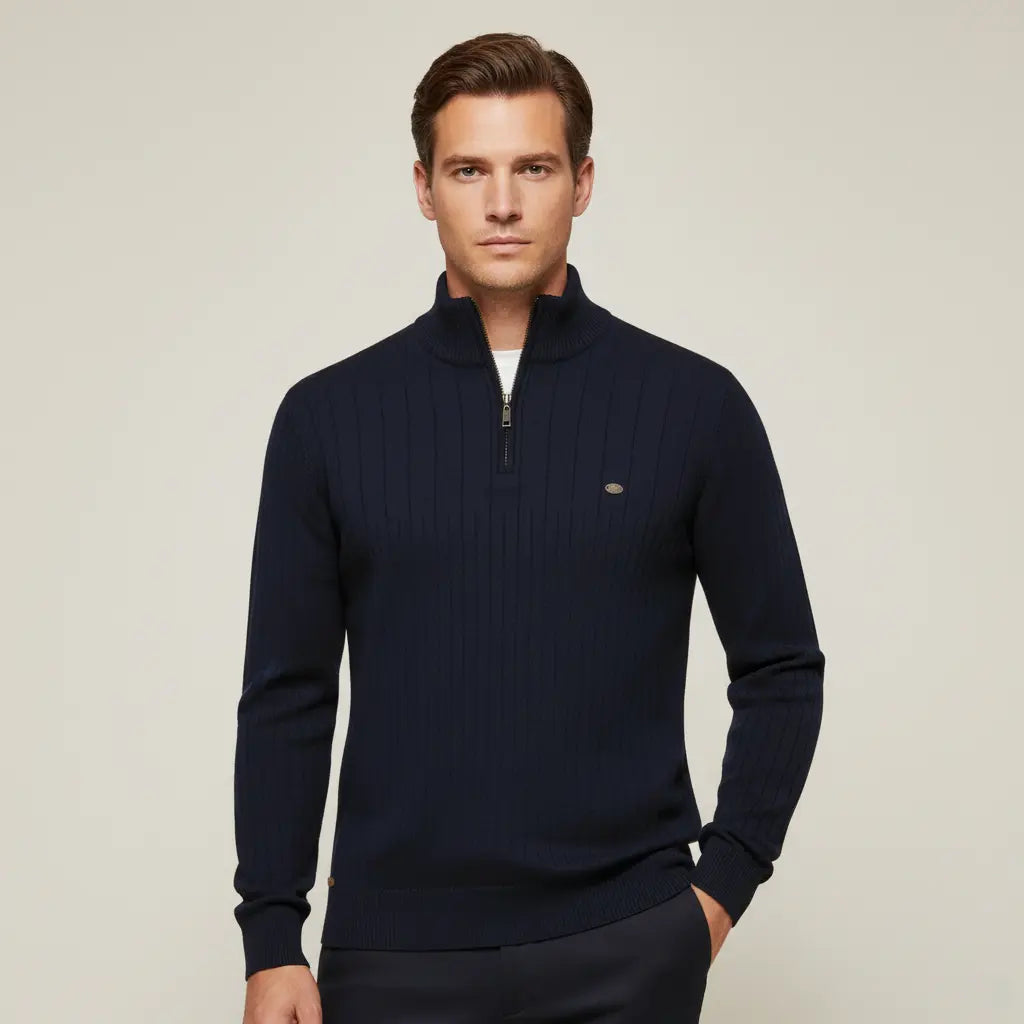 SaintGarnier™ | Léonidas Zip Knit